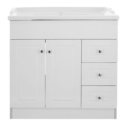 Kit Mueble + Vanitorio Super Muebles B80PHDF-B (80x47x80cm)