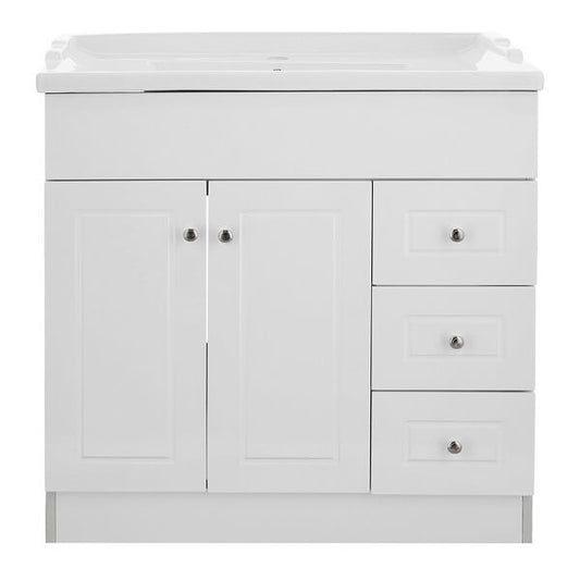 Kit Mueble + Vanitorio Super Muebles B80PHDF-B (80x47x80cm)