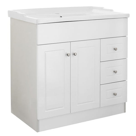 Kit Mueble + Vanitorio Super Muebles B80PHDF-B (80x47x80cm)