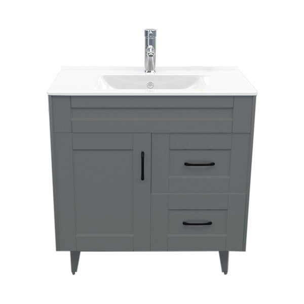 Kit Mueble + Vanitorio Super Muebles SM80SK Gris P (80x47x80cm)