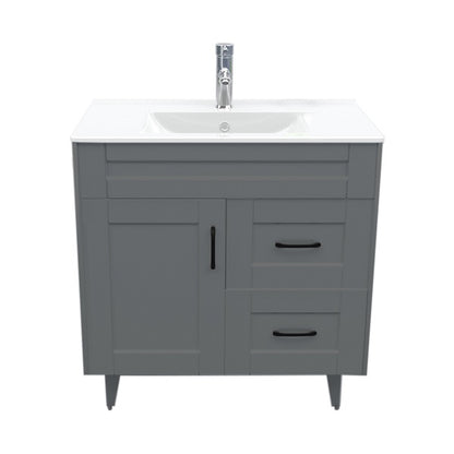 Kit Mueble + Vanitorio Super Muebles SM80SK Gris P (80x47x80cm)