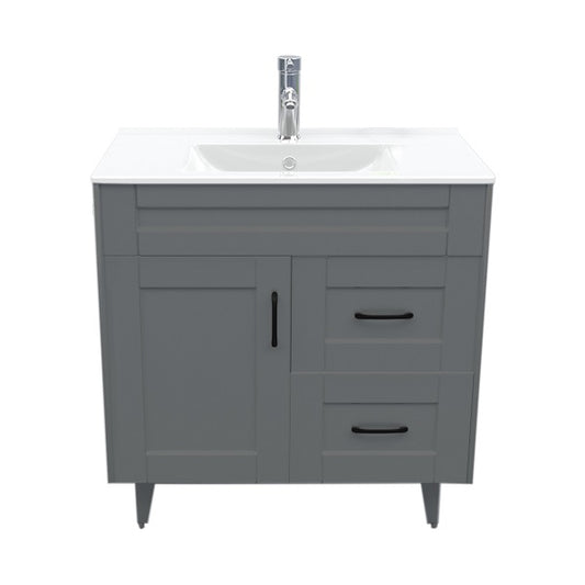 Kit Mueble + Vanitorio Super Muebles SM80SK Gris P (80x47x80cm)