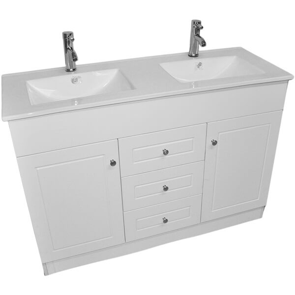 Kit Mueble + Vanitorio Super Muebles SMD120P120D (120x47x80cm)