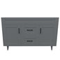 Mueble Deluxe Doble Super Muebles SMD120SK Gris (Sin Cubierta) (120x47x80cm)