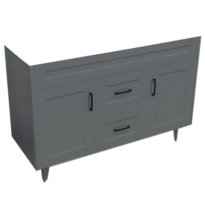 Mueble Deluxe Doble Super Muebles SMD120SK Gris (Sin Cubierta) (120x47x80cm)