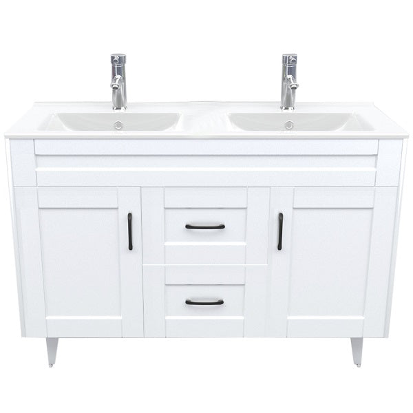 Kit Mueble + Vanitorio Super Muebles SMD120SK Blanco P (120x47x80cm)