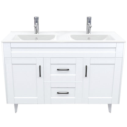 Kit Mueble + Vanitorio Super Muebles SMD120SK Blanco P (120x47x80cm)