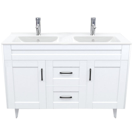 Kit Mueble + Vanitorio Super Muebles SMD120SK Blanco P (120x47x80cm)