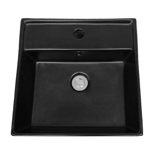 Lavamanos Sobreponer Super Muebles SM5028-N / 42x41x15cm