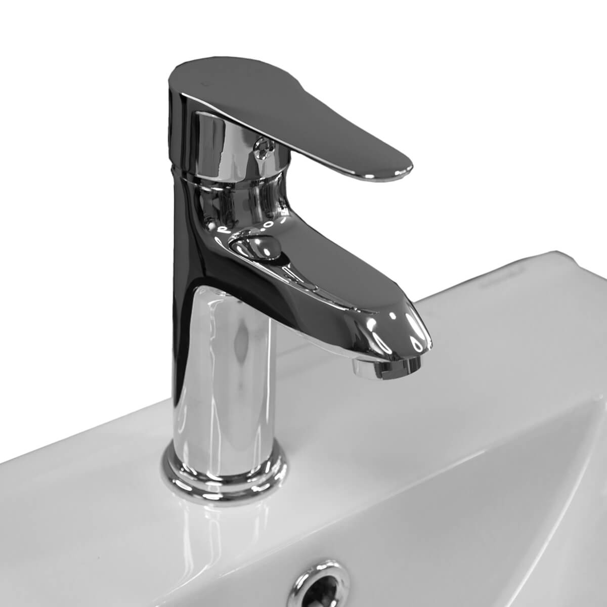 Monomando Lavamanos (AGUA FRIA-CALIENTE) Super Muebles SMBGC-21