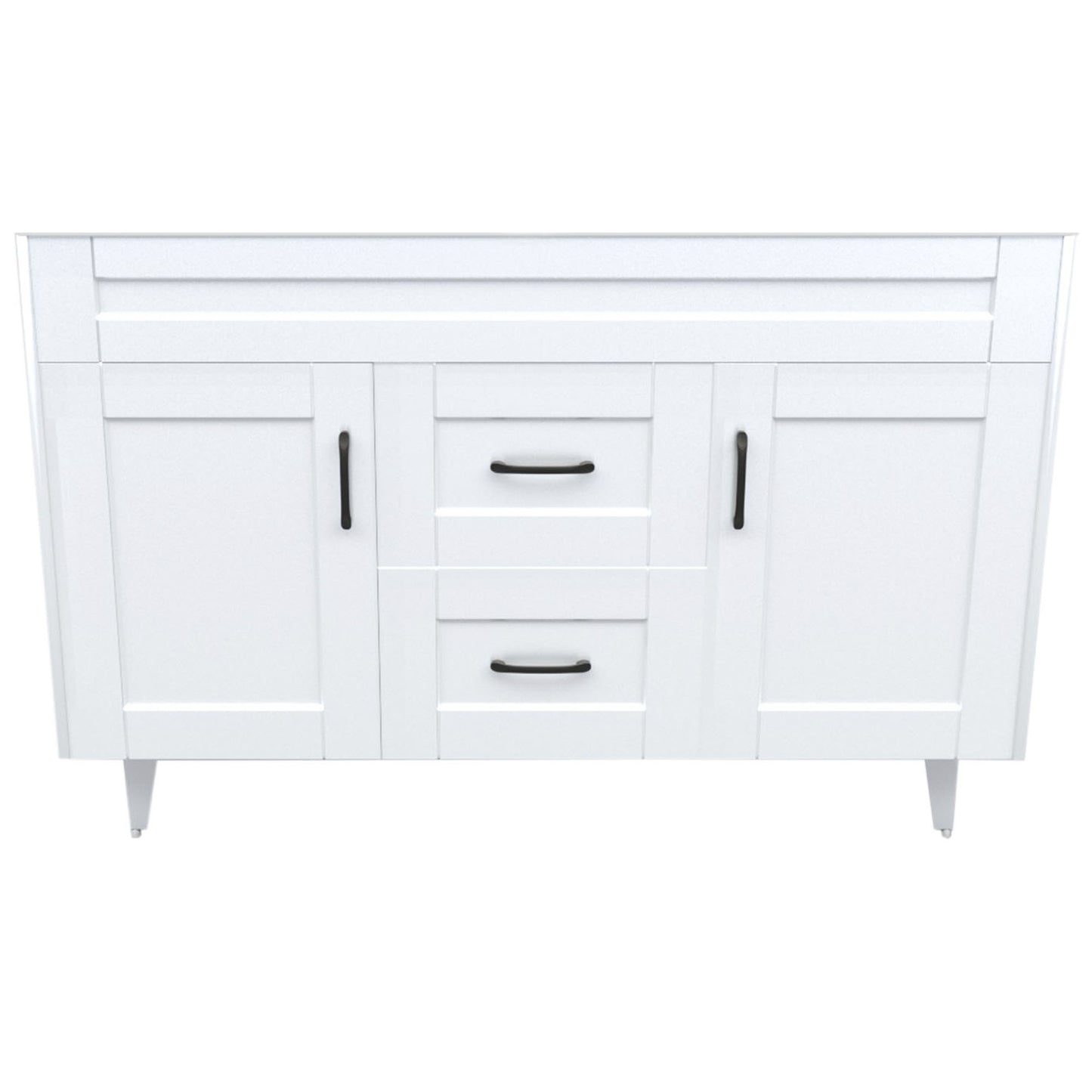 Mueble Deluxe Doble Super Muebles SMD120SK Blanco (Sin Cubierta) (120x47x80cm)
