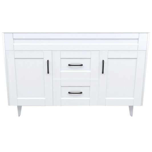 Mueble Deluxe Doble Super Muebles SMD120SK Blanco (Sin Cubierta) (120x47x80cm)