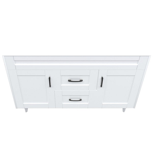 Mueble Deluxe Doble Super Muebles SMD120SK Blanco (Sin Cubierta) (120x47x80cm)