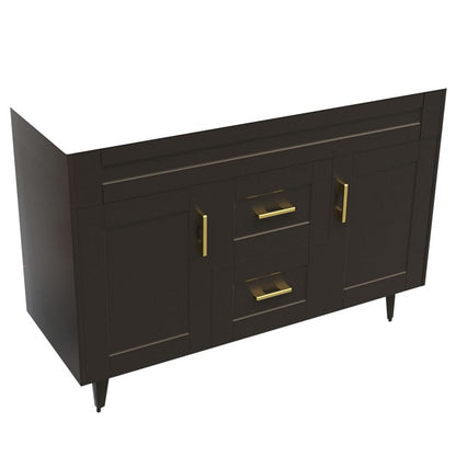 Mueble Deluxe Doble Super Muebles SMD120SK Café (Sin Cubierta) (120x47x80cm)