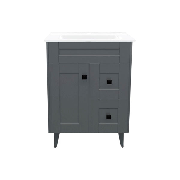 Kit Mueble + Vanitorio Super Muebles SMN60SK Gris P (60x47x80cm)