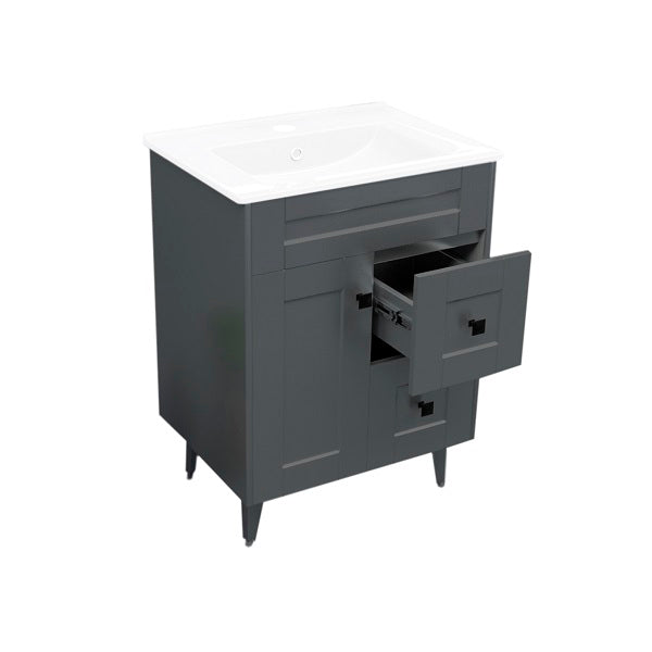 Kit Mueble + Vanitorio Super Muebles SMN60SK Gris P (60x47x80cm)