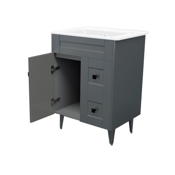 Kit Mueble + Vanitorio Super Muebles SMN60SK Gris P (60x47x80cm)