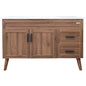 Kit Mueble + Vanitorio Super Muebles Nogal S (120x47x80cm)