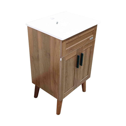 Kit Mueble + Vanitorio Super Muebles Nogal (50x40x80cm)