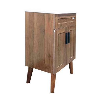 Kit Mueble + Vanitorio Super Muebles Nogal (50x40x80cm)