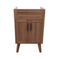Mueble Base Vanitorio Nogal Super Muebles 48,5x39x80cm (Sin Cubierta)