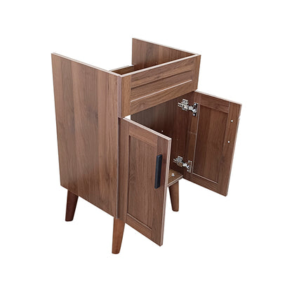 Mueble Base Vanitorio Nogal Super Muebles 48,5x39x80cm (Sin Cubierta)