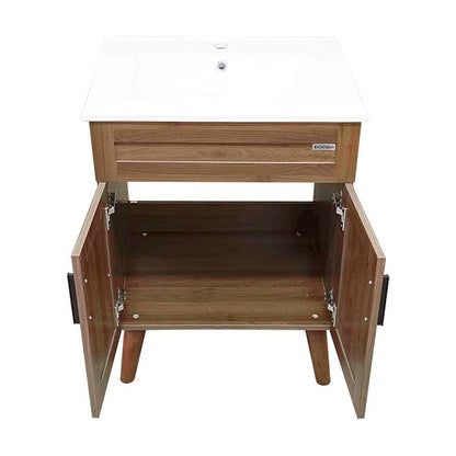 Kit Mueble + Vanitorio Super Muebles Nogal (60x47x80cm)