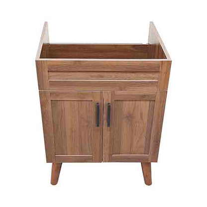 Mueble Base Vanitorio Nogal Super Muebles 58,5x47x80cm (Sin Cubierta)