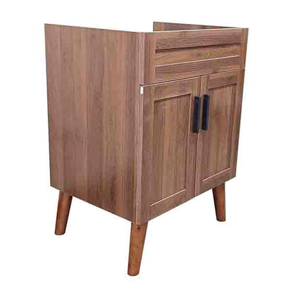 Mueble Base Vanitorio Nogal Super Muebles 58,5x47x80cm (Sin Cubierta)