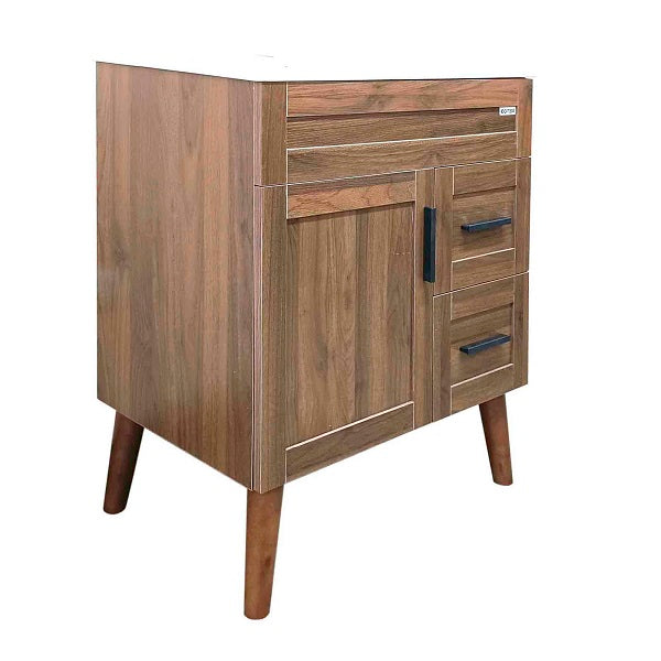 Kit Mueble + Vanitorio Super Muebles Nogal (70x47x80cm)