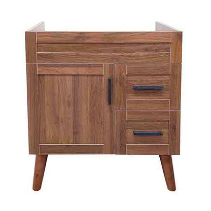 Mueble Base Vanitorio Nogal Super Muebles 68,5x46x80cm (Sin Cubierta)