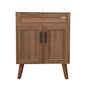 Kit Mueble + Vanitorio Super Muebles Nogal (60x40x80cm)