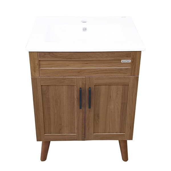 Kit Mueble + Vanitorio Super Muebles Nogal (60x40x80cm)