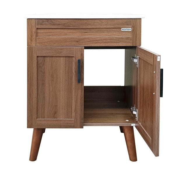 Kit Mueble + Vanitorio Super Muebles Nogal (60x40x80cm)