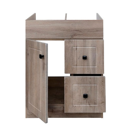 Mueble Vanitorio Blanco Super Muebles SMBPAW60 60x40x80cm (Sin Cubierta)