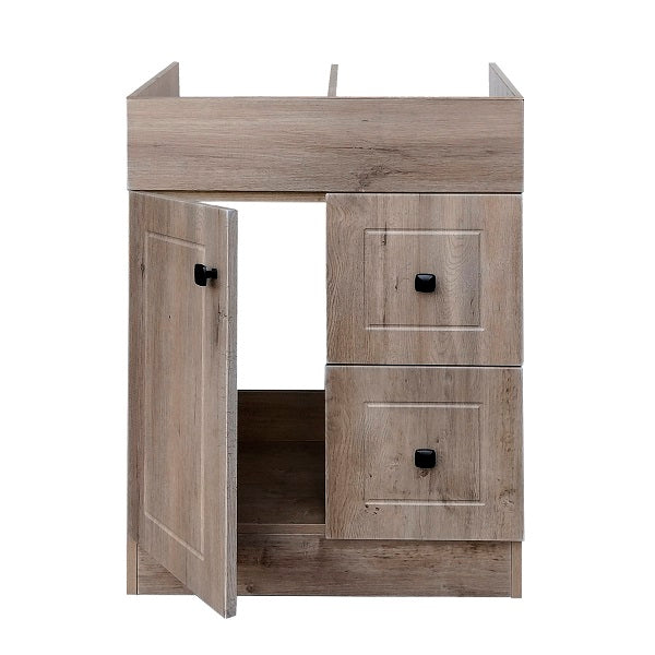 Mueble Vanitorio Blanco Super Muebles SMBPAW60 60x40x80cm (Sin Cubierta)