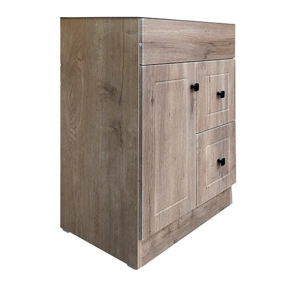 Mueble Vanitorio Blanco Super Muebles SMBPAW60 60x40x80cm (Sin Cubierta)