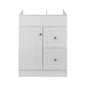 Mueble Vanitorio Blanco Super Muebles SMBPA60 60x40x80cm (Sin Cubierta)