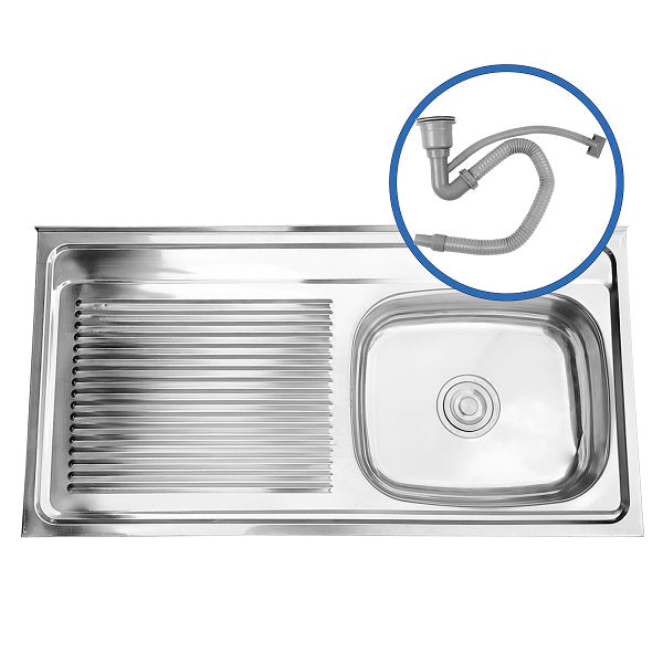 Cubierta Lavaplatos Super Muebles SM10050I / 100x50x14cm