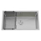Lavaplatos Deluxe Bajo Cubierta Super Muebles SM7140 Silver / 71x40x21cm