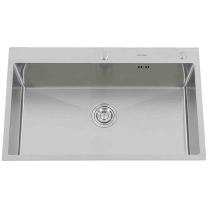 Lavaplatos Deluxe Sobre Cubierta Super Muebles SM8050 Silver / 80x50x21cm