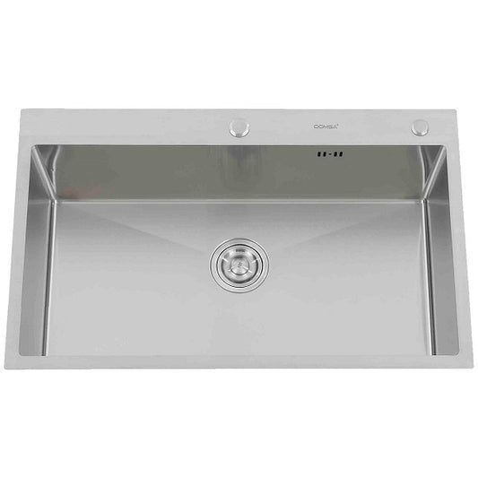 Lavaplatos Deluxe Sobre Cubierta Super Muebles SM8050 Silver / 80x50x21cm