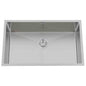 Lavaplatos Deluxe Bajo Cubierta Super Muebles SM8050 Silver / 80x50x21cm