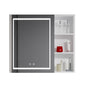 Mueble Botiquín para Baño con Espejo LED Blanco (68x80x14cm)