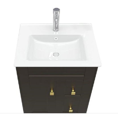 Kit Mueble + Vanitorio Super Muebles SMN60SK Café P (60x47x80cm)