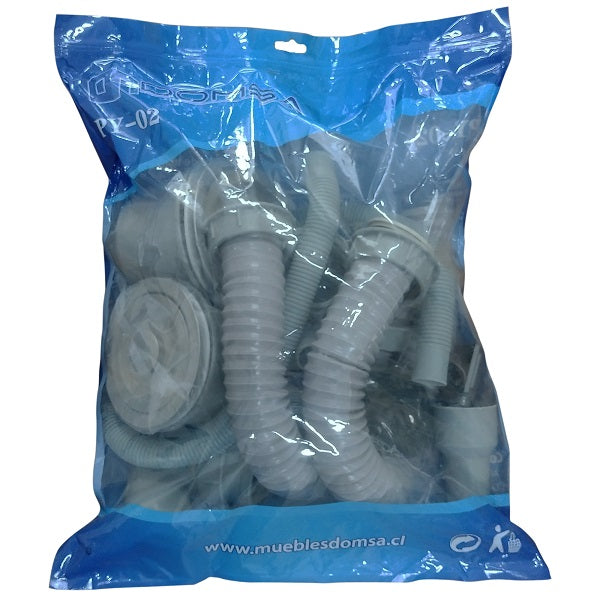 Cubierta Lavaplatos Doble Super Muebles SM18050 / 180x50x16cm