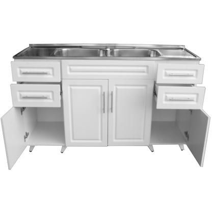 Kit Mueble Lavaplatos Super Muebles SMP150 150x90x50cm