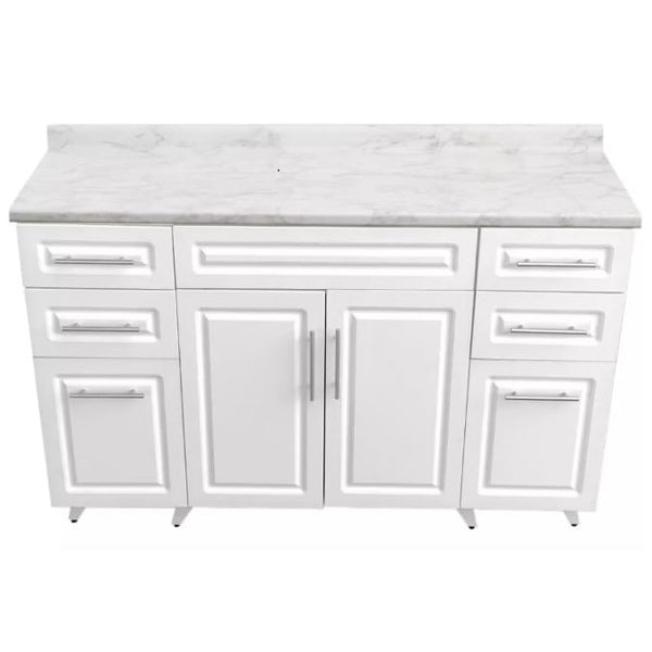 Mueble de Cocina Blanco con Postformado Blanco 150cm
