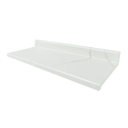 Cubierta Postformada Blanco Mármol 100x51 cm