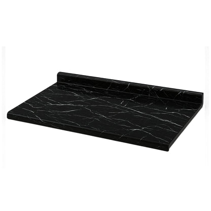 Cubierta Postformada Negro Mármol 100x51 cm
